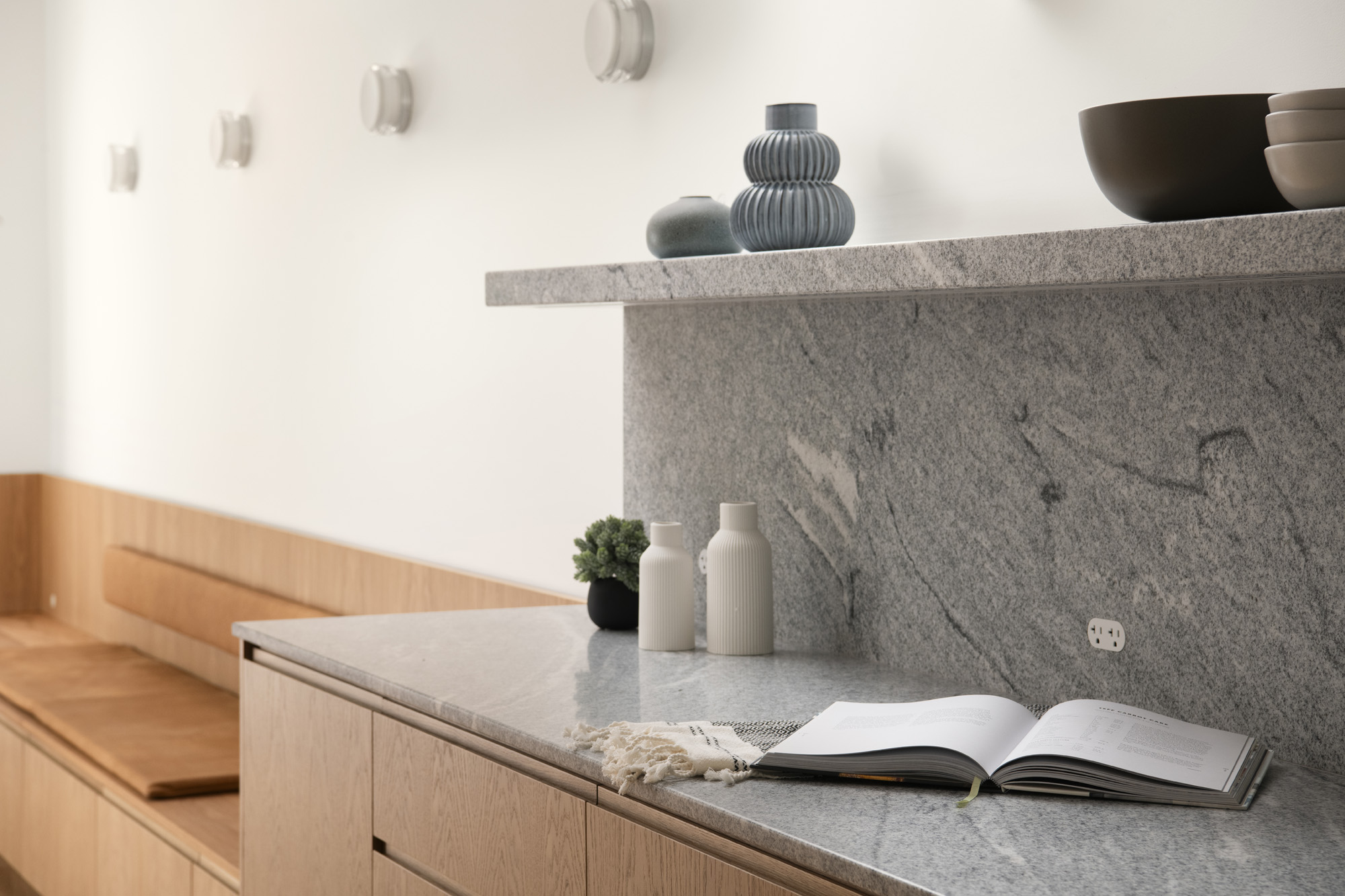 Kitchen, evening light